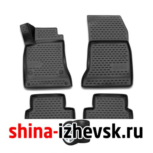 Коврик Autofamily Коврики 3D в салон подходят для TOYOTA C-HR, 2016- (Европа), 4 шт. (полиуретан) в Ижевске